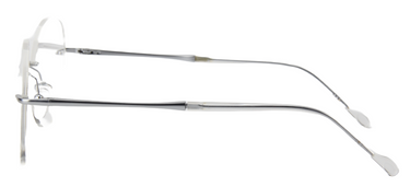 Men Urban Eyeglasses : Kumi - Matte Silver - SpecSMART Eye Clinic (Side View)